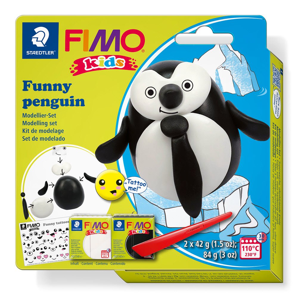 Fimo Kids Funny Pingvin st